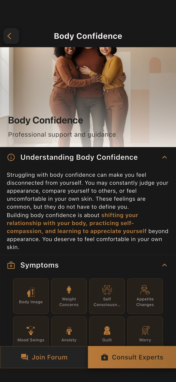 Anonymous consulting on InnerLift with private condition support